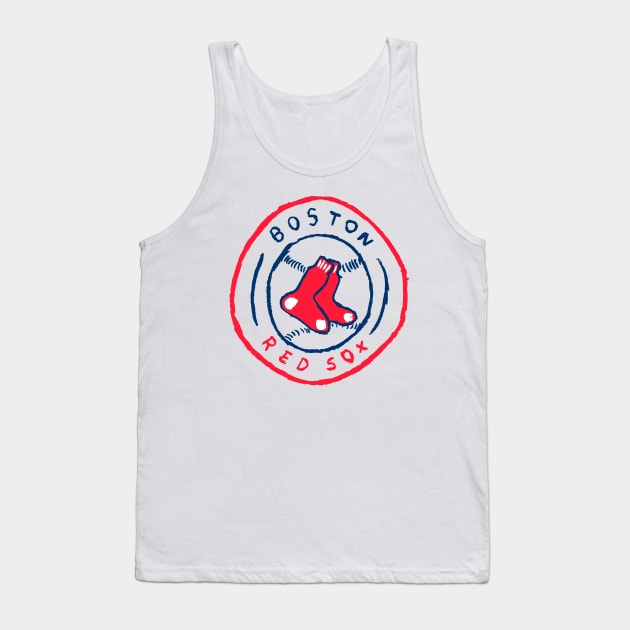 Boston Red Soooox 03 Tank Top by Very Simple Graph